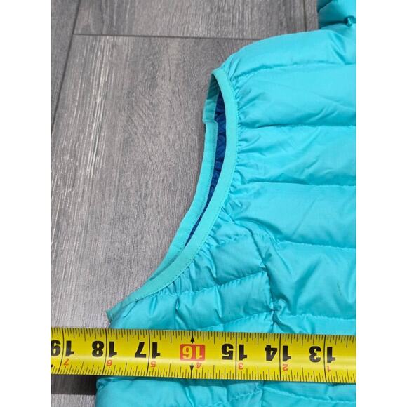 Patagonia Down Sweater Puffer Vest Full Zip Quilted Blue Medium A004000 - Picture 4 of 12
